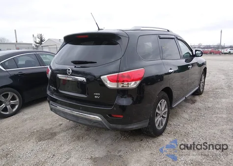 2015 Nissan Pathfinder Platinum/S/Sl/Sv из США, поврежденный, VIN 5N1AR2MN9FC616584